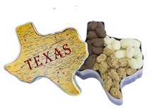 TEXAS SHAPED MAP